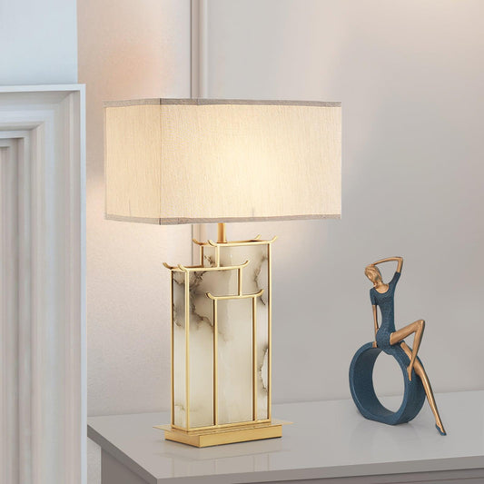 July Alabaster Table Lamp