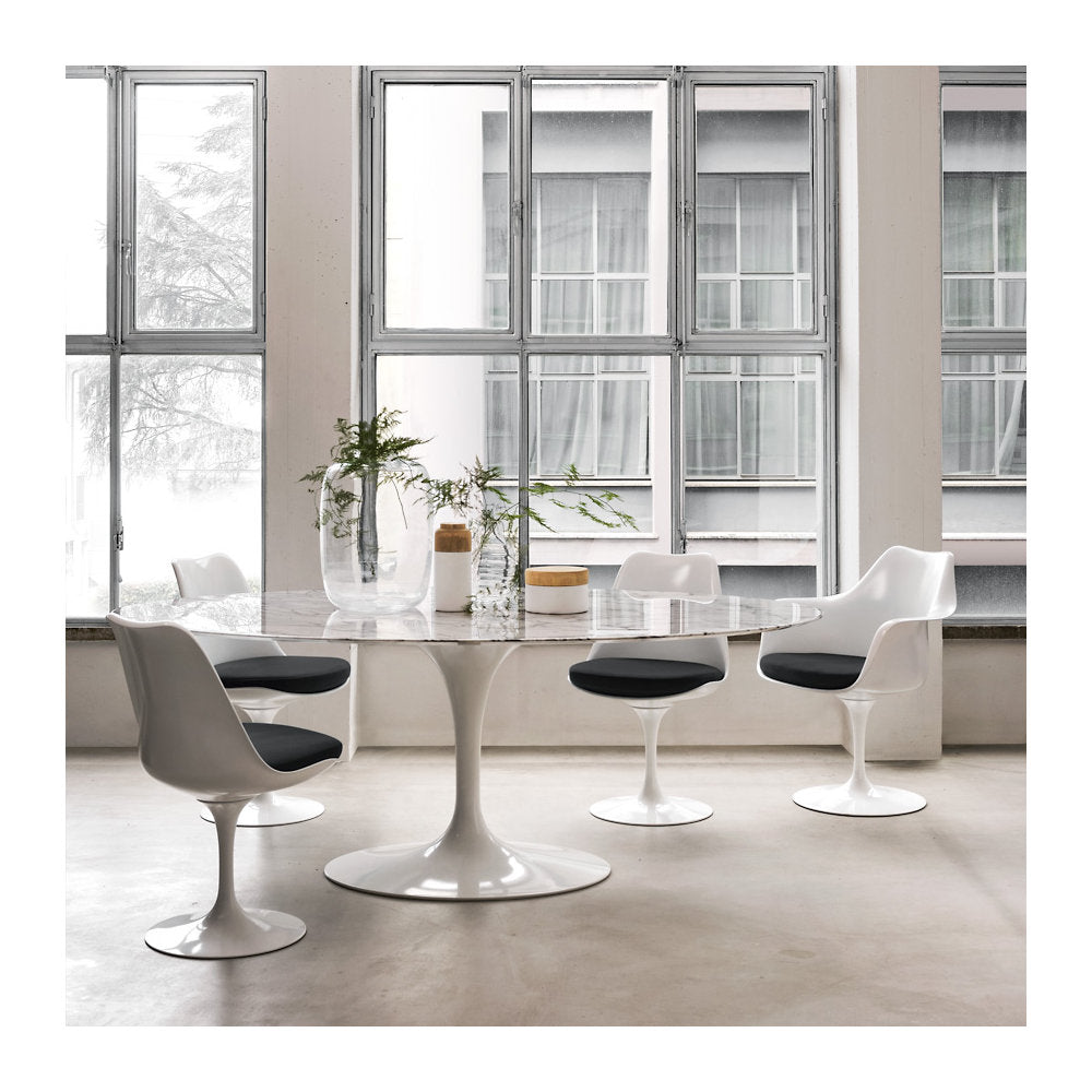 Tulip Armchair with Seat Cushion