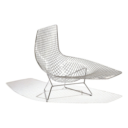 Bertoia Asymmetric Chaise, Unupholstered
