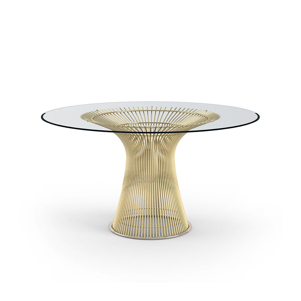 Platner Dining Table in Gold