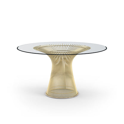 Platner Dining Table in Gold