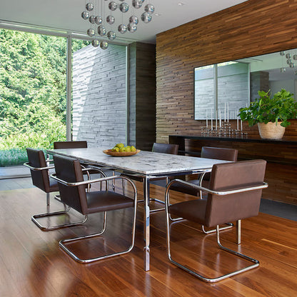 Florence Knoll 60-Inch Dining Table