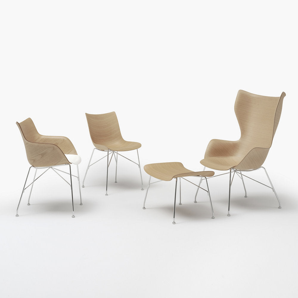 SmartWood Upholstered Lounge Chair