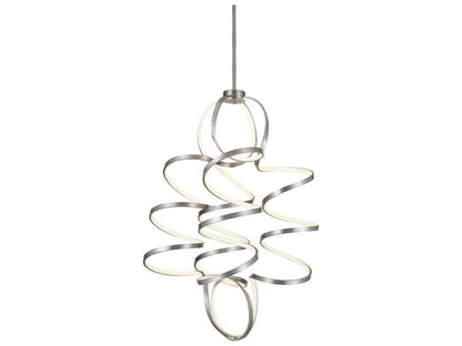 Kuzco Lighting Synergy LED Chandelier in Antique Silver