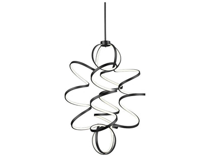 Kuzco Lighting Synergy LED Chandelier in Black