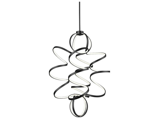 Kuzco Lighting Synergy LED Chandelier in Black