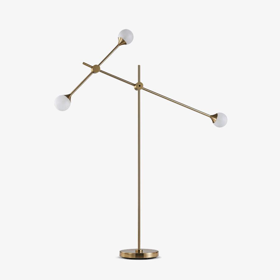 Kemi Floor Lamp ∅ 47.2″ x H 59″ / Dia 120cm x H 150cm / Gold / US plug Floor lamp