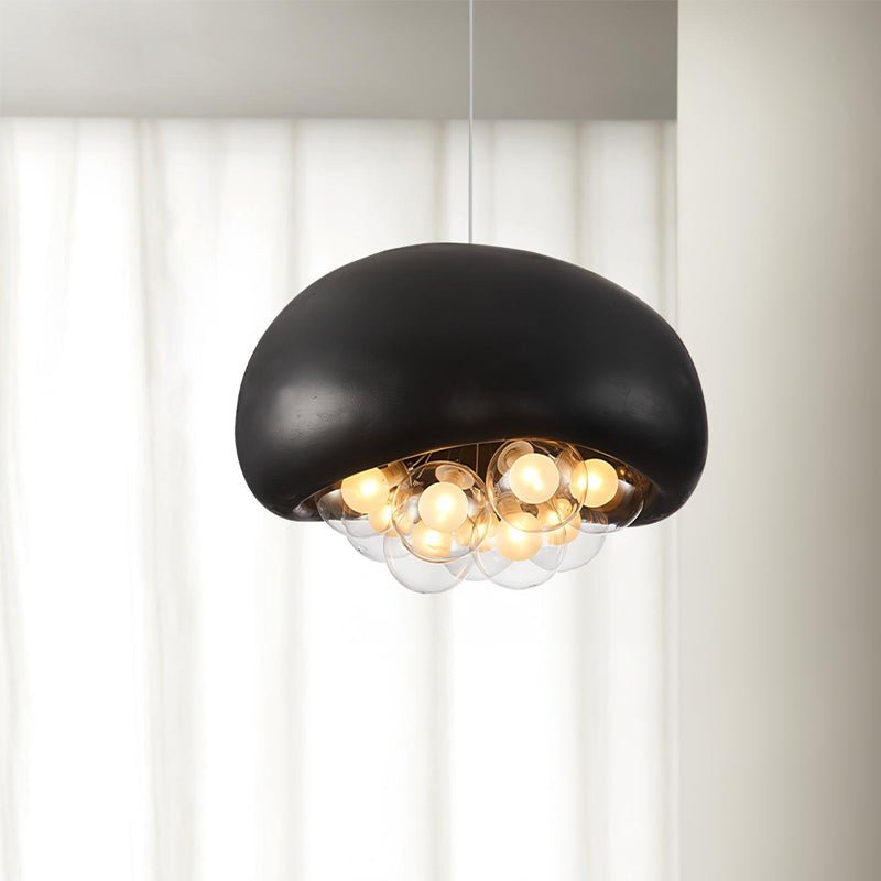 Khmara Bubbles Pendant Lamp ∅ 17.7″ x H 11.8″ / Dia 45cm x H 30cm / Black Pendant light