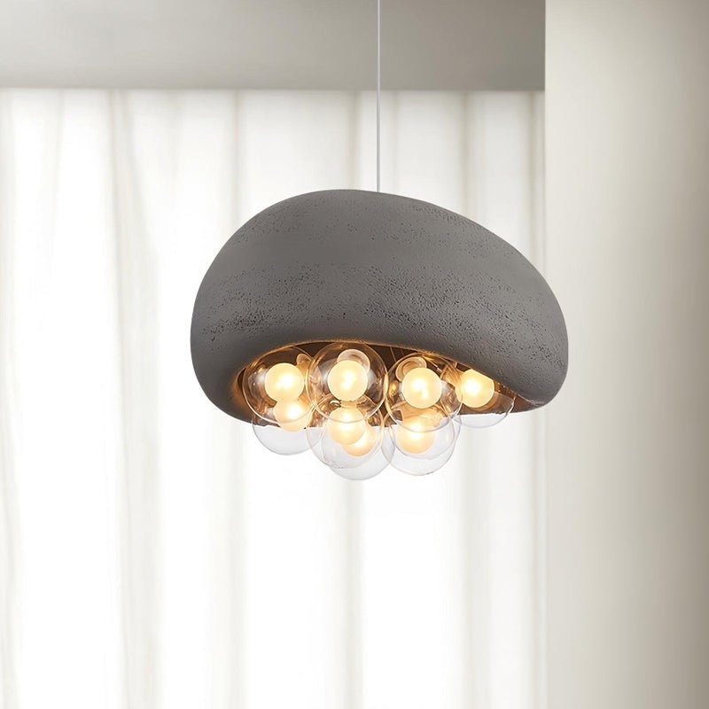 Khmara Bubbles Pendant Lamp ∅ 17.7″ x H 11.8″ / Dia 45cm x H 30cm / Grey Pendant light