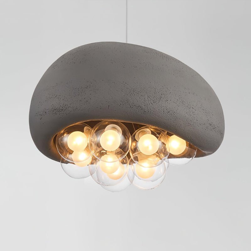 Khmara Bubbles Pendant Lamp ∅ 23.6″ x H 16.5″ / Dia 60cm x H 42cm / Grey Pendant light