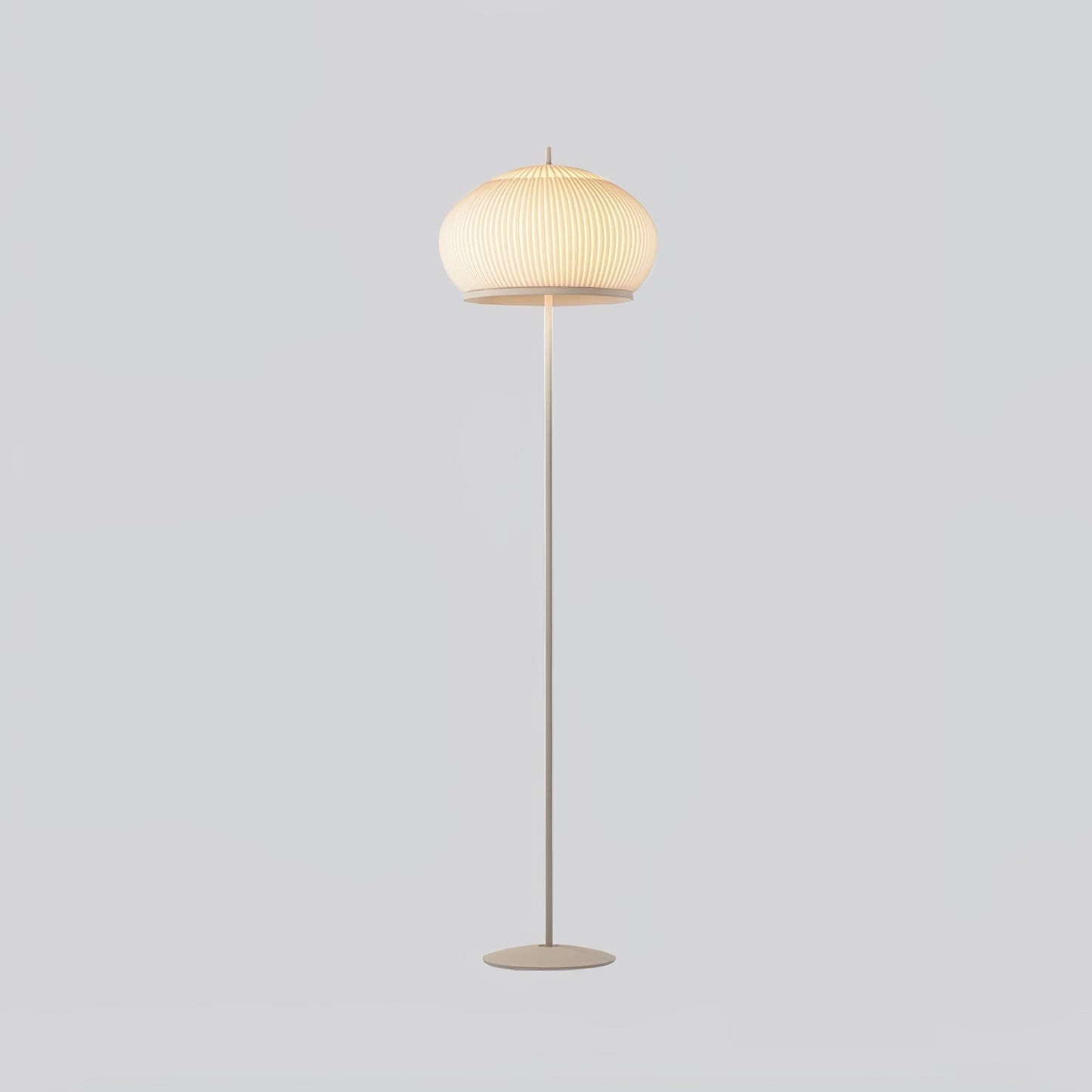 Lantern Knit Floor Lamp ∅ 17.7″ x H 66.9″ / Dia 45cm x H 170cm / White & Three-Color Stepless Dimming / US Plug Floor