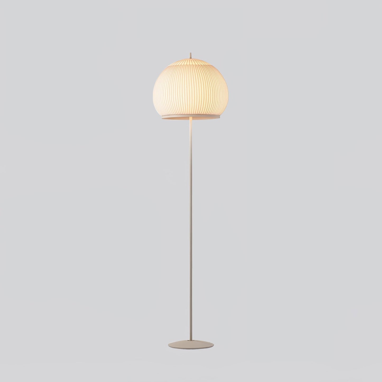 Lantern Knit Floor Lamp ∅ 17.7″ x H 69.7″ / Dia 45cm x H 177cm / White & Three-Color Stepless Dimming / US Plug Floor