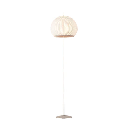 Lantern Knit Floor Lamp ∅ 25.6″ x H 76.8″ / Dia 65cm x H 195cm / White & Three-Color Stepless Dimming / US Plug Floor