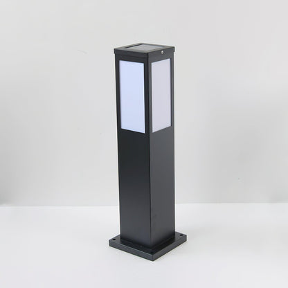 Kuzco Bollard Outdoor Light ∅ 5.5″ x H 23.6″ / Dia 14cm x H 60cm / Black / Warm Light Outdoor Lighting