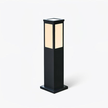 Kuzco Bollard Outdoor Light ∅ 5.5″ x H 23.6″ / Dia 14cm x H 60cm / Black / Warm Light Outdoor Lighting