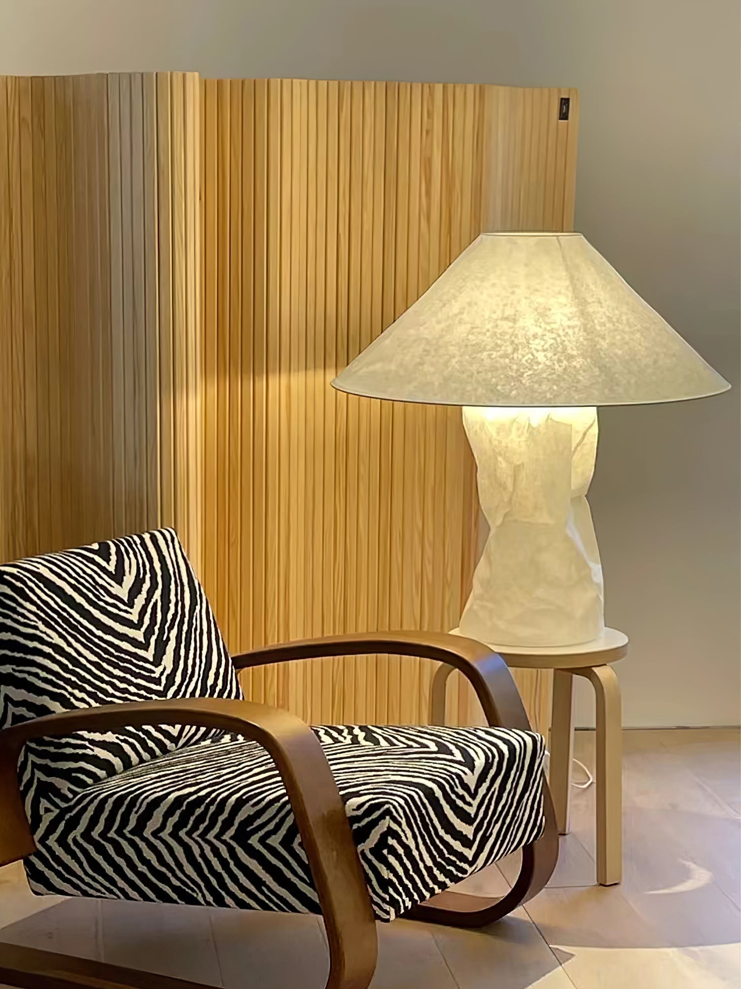 Crinkle Paper Table Lamp 1001 Table lamp