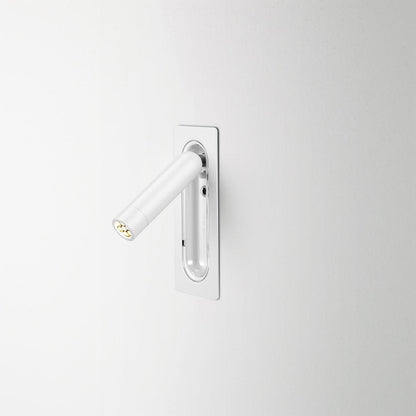 OmniLux Reading Lamp ∅ 2.8″ x H 6.7″ / Dia 7cm x H 17cm / Matt White / Warm White Wall lamp