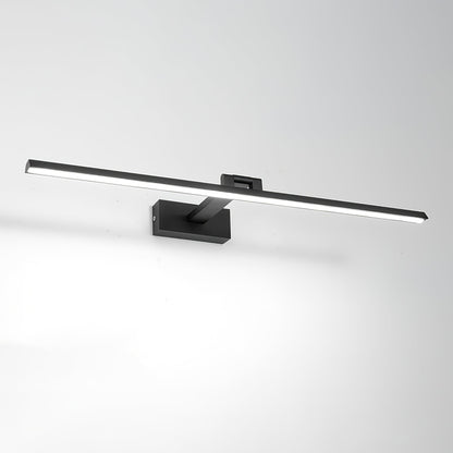 Linear Bathroom Wall Lamp ∅ 31.5″ x H 2.4″ / Black & Warm Light 1001 Wall lamp