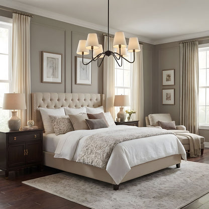 Lumos Black Chandelier