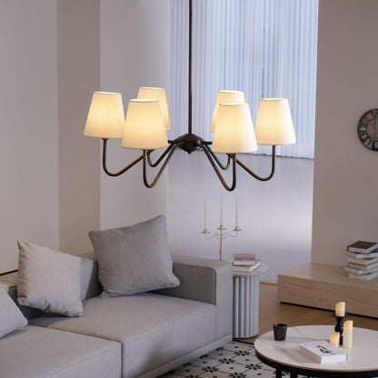 Lumos Black Chandelier