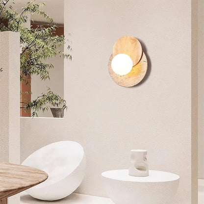 Lunar Eclipse Plug-in Wall Lamp