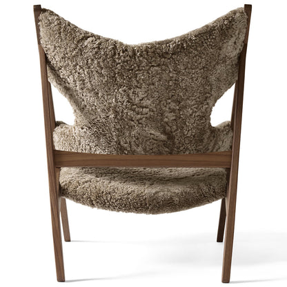 Knitting Sheepskin Lounge Chair