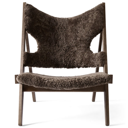 Knitting Sheepskin Lounge Chair