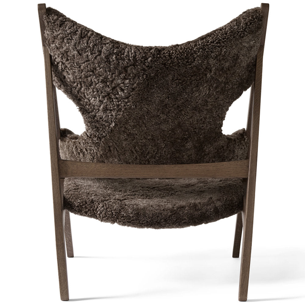Knitting Sheepskin Lounge Chair