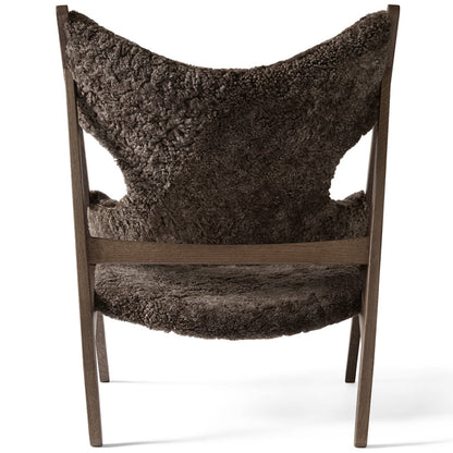 Knitting Sheepskin Lounge Chair