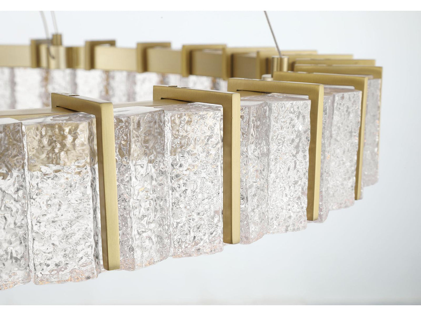 Minka Lavery Sevryn LED Round Tiered Chandelier in Soft Brass