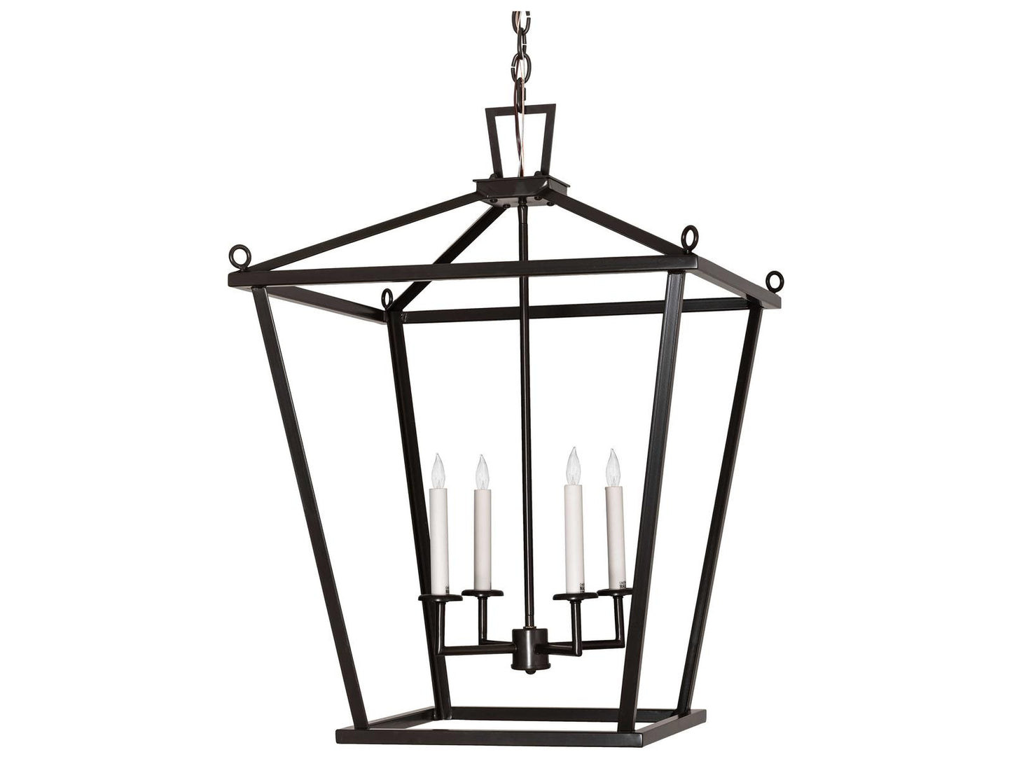 Meyda Kitzi 4-Light Candelabra Chandelier in Timeless Bronze