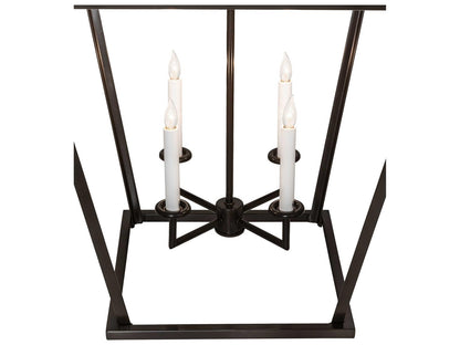 Meyda Kitzi 4-Light Candelabra Chandelier in Timeless Bronze