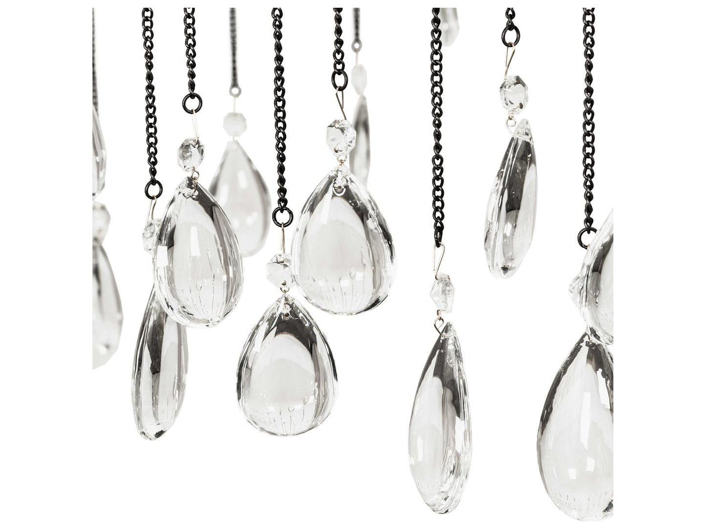 Meyda Aranha 8-Light Dark Bronze Crystal Chandelier