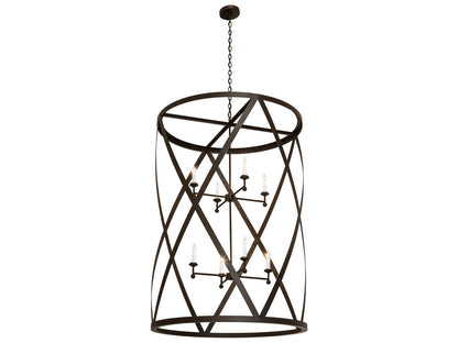 Meyda 8-Light Desmond Chandelier in Oil Rubbed Bronze