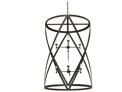 Meyda 8-Light Desmond Chandelier in Oil Rubbed Bronze