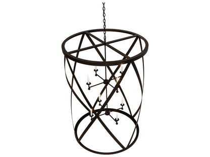 Meyda 8-Light Desmond Chandelier in Oil Rubbed Bronze