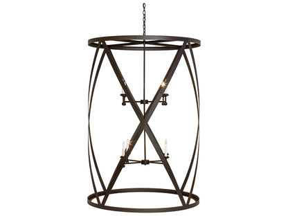 Meyda 8-Light Desmond Chandelier in Oil Rubbed Bronze