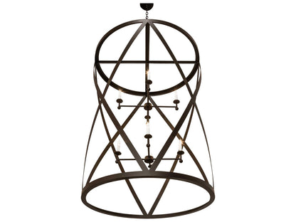Meyda 8-Light Desmond Chandelier in Oil Rubbed Bronze