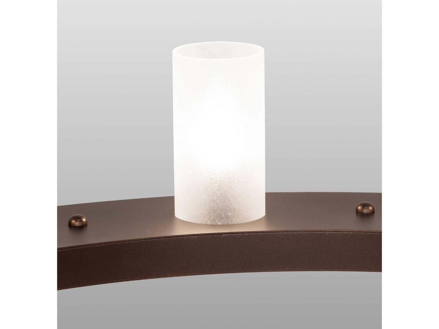 Meyda Loxley 36-Light Tiered Chandelier in Mahogany Bronze with Glass Cylinders