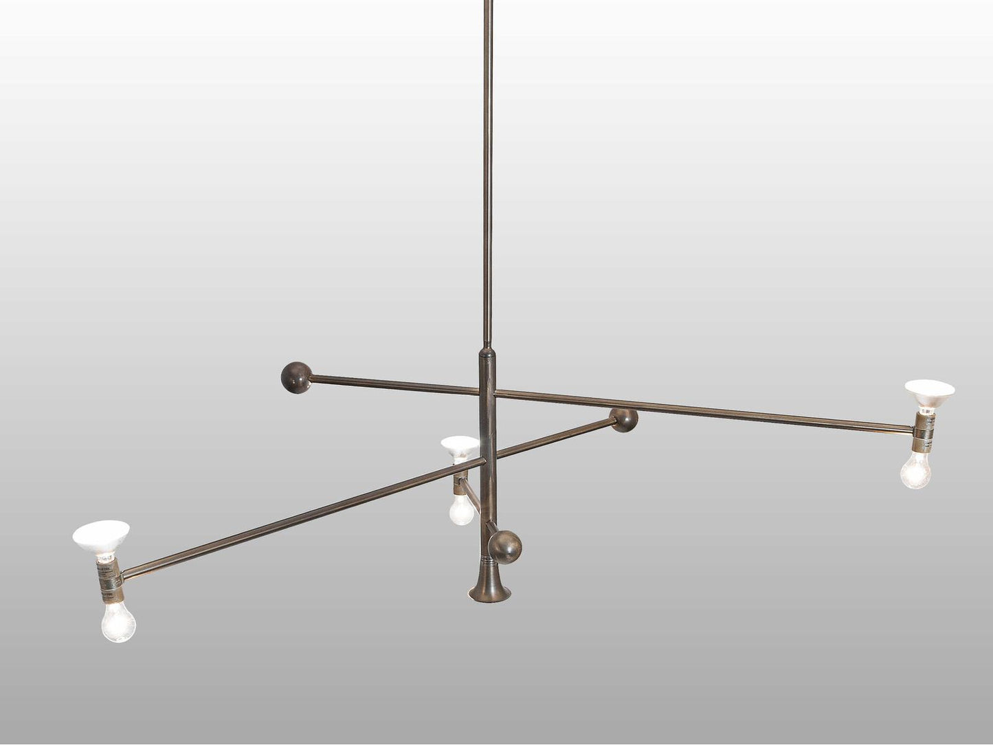 Meyda Alva 3-Light 1-Light Antique Copper Chandelier