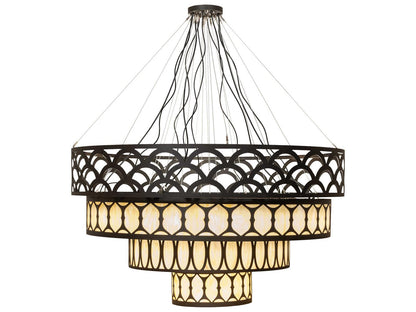 Meyda Lorea LED Chandelier with Oil Rubbed Bronze Finish