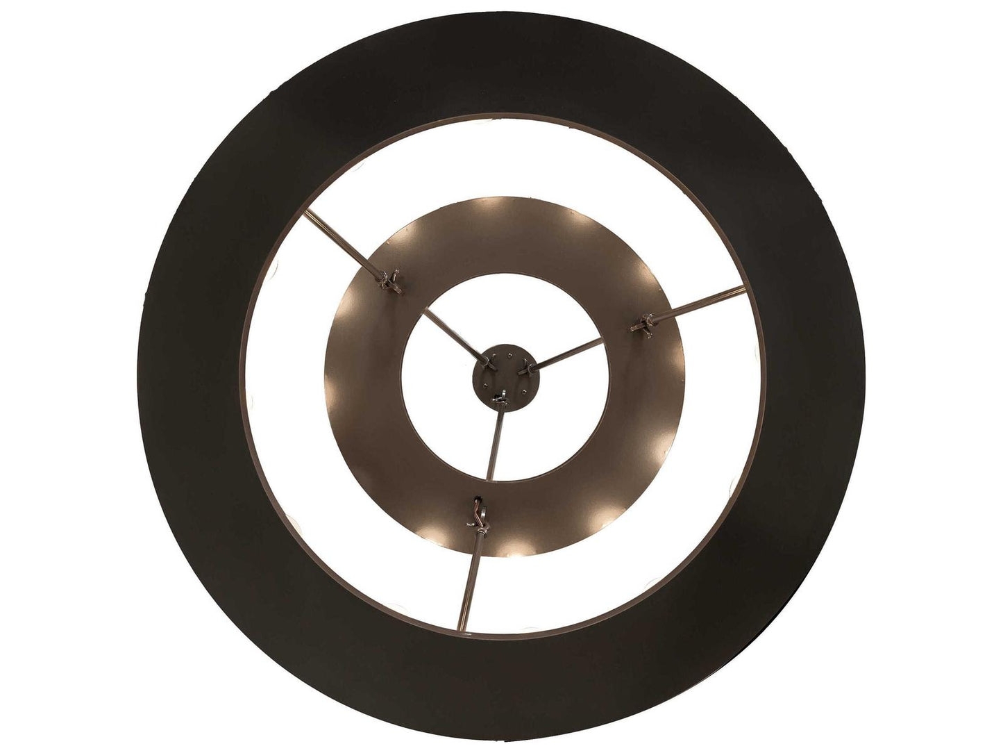 Meyda 18-Light Loxley Cylinder Tiered Chandelier in Oil Rubbed Bronze