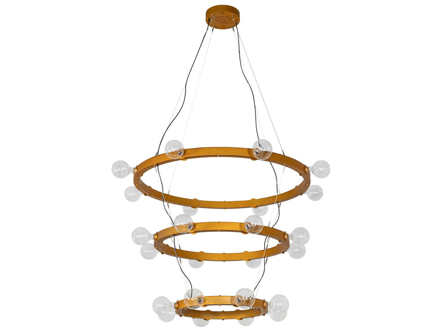 Meyda Manheim 24-Light Gold Metallic Chandelier