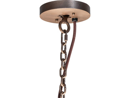 Meyda Costello 12-Light Tyler Bronze & Blackened Textured Copper Traditional Tiered Chandelier