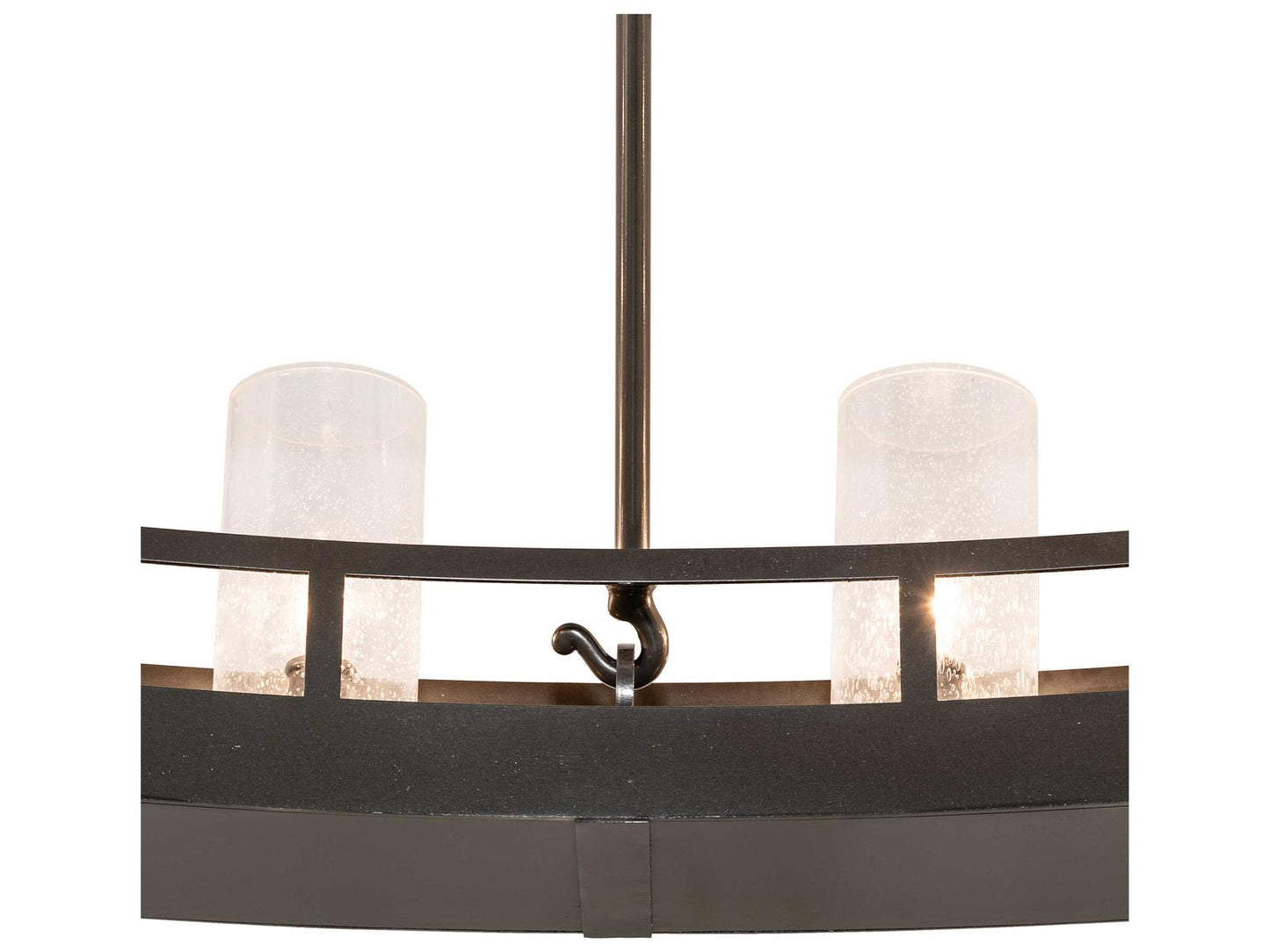 Meyda Barbury 24-Light Oil Rubbed Bronze Chandelier with Clear Seeded Glass