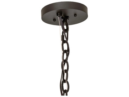 Meyda Loxley 12-Light Oil Rubbed Bronze Chandelier with Statuario Idalight