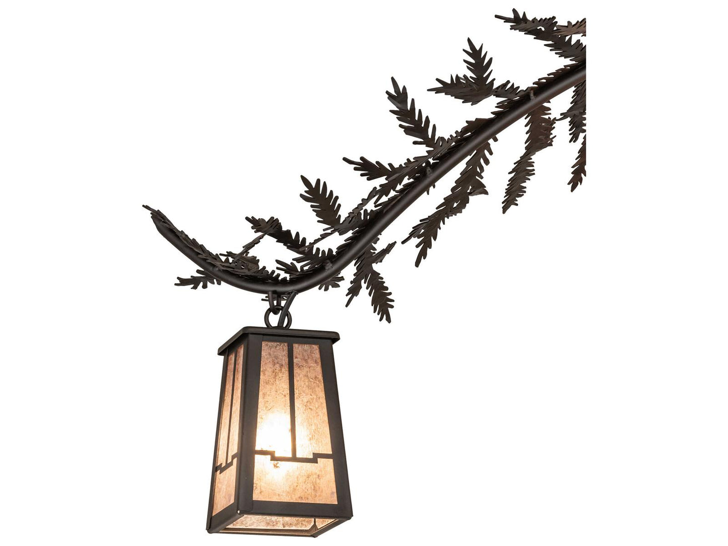 Meyda Pine Branch Valley View 12-Light Chandelier in Oil Rubbed Bronze