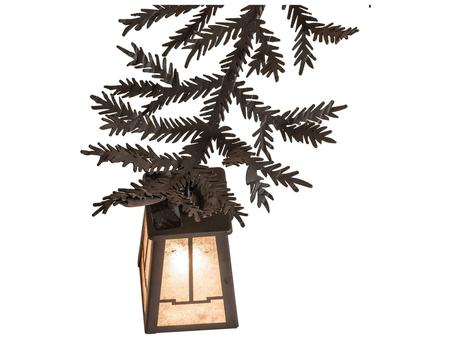 Meyda Pine Branch Valley View 12-Light Chandelier in Oil Rubbed Bronze
