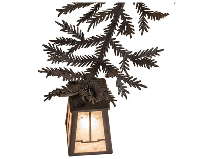 Meyda Pine Branch Valley View 12-Light Chandelier in Oil Rubbed Bronze