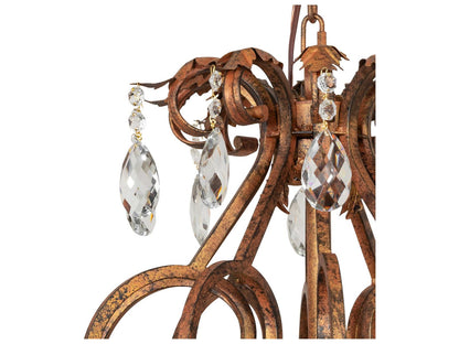 Meyda Serratina 20-Light Autumn Leaf Chandelier